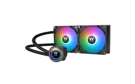 Thermaltake TH280 ARGB Sync V2 デイジーチェーン対応ファン搭載 水冷一体型CPUクーラー 140mmx2｜CL-W375-PL14SW-A