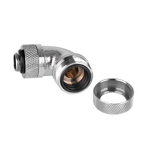 Thermaltake G1/4 Oa5/8C`i16mmjPETG`[up 90xRvVtBbeBO NJ[ Pacific G1/4 PETG Tube 90-Degree compression 16mm OD (CL-W097-CA00SL-A)