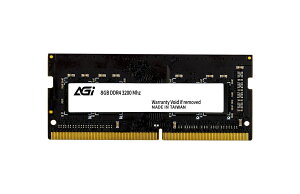 AGI 8GB(8GBx1) DDR4-3200MHz (PC4-25600) SODIMMbAGI320008SD138