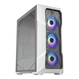 Cooler Master MasterBox TD500 Mesh V2 White ハイエンド フルタワー ゲーミングPCケース ホワイト｜TD500V2-WGNN-S00