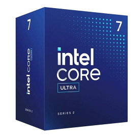 Intel Core Ultra 7 265 FCLGA1851 最大5.30GHz 20コア｜BX80768265 S RQCX