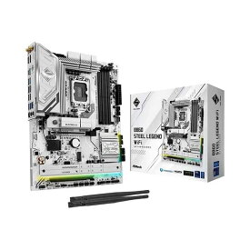 ASRock B860 Steel Legend WiFi 高品質コンポーネントを搭載 ATXマザーボード｜B860 Steel Legend WiFi