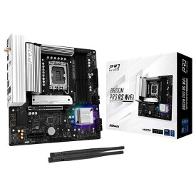 ASRock B860M Pro RS WiFi スタンダードモデルのmicroATXマザーボード｜B860M Pro RS WiFi