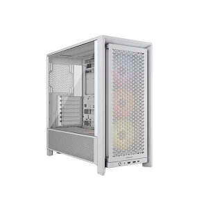 Corsair FRAME 4000D RS ARGB Mid-Tower, White ~h^[^PCP[X zCgbCC-9011297-WW