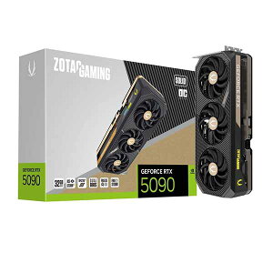 ZOTAC GAMING GeForce RTX 5090 SOLID OC 32GB GDDR7 �O���t�B�b�N�{�[�h�bRTX5090SOC32G/ZT-B50900J-10P