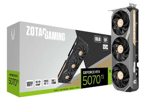 ZOTAC GAMING GeForce RTX 5070 Ti SOLID SFF OC 16GB GDDR7 OtBbN{[hbRTX5070TiSOLIDSFFOC16G/ZT-B50710J3-10P