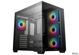 Deepcool CG530 4F ミドルタワー型PCケース ブラック｜R-CG530-BKADA4-G-1