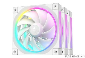 Deepcool FL12 WH-3 IN 1 120mmx3 ホワイト｜R-FL12-WHAPN3-G
