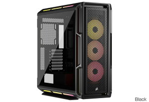 CORSAIR iCUE LINK 5000T LX RGB Mid-Tower, Black ~h^[^PCP[X ubNbCC-9011298-WW