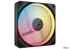 CORSAIR iCUE LINK LX120-R RGB Single Reverse Fan Expansion 120mmファン 拡張用単品モデル ブラック｜CO-9051049-WW