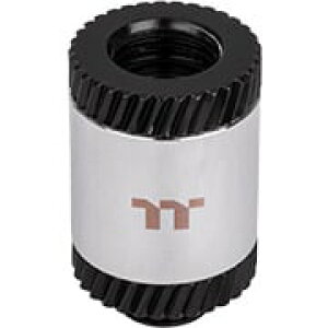 Thermaltake Pacific SF Female to Male 30mm Extender Silver Black G 1/4 ���X�[�I�X �G�N�X�e���V���� �V���o�[/�u���b�N�bCL-W393-CU00SL-A