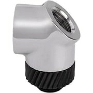 Thermaltake Pacific SF 45 Degree Adapter -Silver Black- G 1/4 45xA_v^[ Vo[/ubNbCL-W397-CU00SL-A