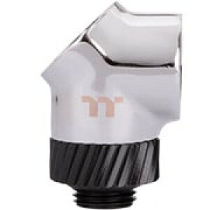 Thermaltake Pacific SF 45 & 90 Degree Adapter -Silver Black- G 1/4 45E90xA_v^[ Vo[/ubNbCL-W398-CU00SL-A