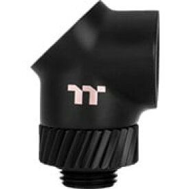 Thermaltake Pacific SF 45 & 90 Degree Adapter Matte Black G 1/4 45・90度アダプター マットブラック｜CL-W398-CU00MK-A