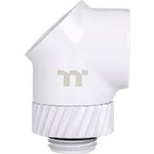 Thermaltake Pacific SF 45 & 90 Degree Adapter White G 1/4 45E90xA_v^[ zCgbCL-W398-CU00WT-A