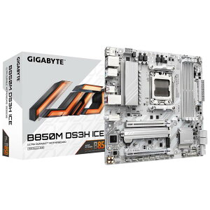 GIGABYTE B850M DS3H ICE AMD B850`bvZbg zCgJ[ Micro-ATX }U[{[hbB850M DS3H ICE