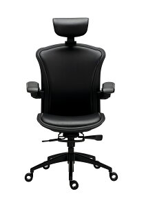 Alphaeon E5 Hybrid Mesh with Hybrid PU leather �I�t�B�X�`�F�A �n�C�u���b�gPU���U�[���f�� �u���b�N �bTS-E5-PU Black