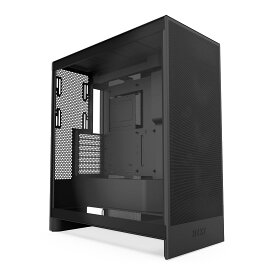 NZXT H7 Flow v2 Black ミドルタワー型PCケース マットブラック｜CM-H72FB-01
