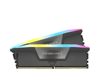 Corsair AMD EXPO VENGEANCE RGB 64GB(32GBx2) DDR5 5600MHz(PC5-44800) UDIMM ubN PCB 1.25VbCMH64GX5M2B5600Z40K