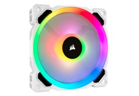 Corsair LL120 RGB White Single Pack （ファン増設用単品モデル）120mmファン ホワイト｜CO-9050091-WW