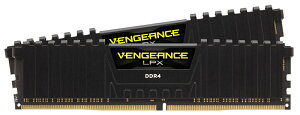 Corsair 32GB(16GBx2) DDR4 3200MHz (PC4-25600) 16-20-20-38 288 DIMM Unbuffered Vengeance LPX Black 1.35V XMP2.0bCMK32GX4M2E3200C16