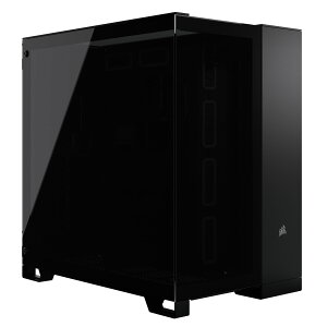 Corsair 6500X Tempered Glass Mid-Tower Black s[XfUC̃~h^[^PCP[X ubNbCC-9011257-WW