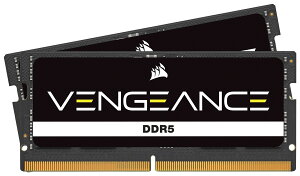 Corsair 32GB(16GBx2) DDR5 5600MT/s (PC5-44800) 48-48-48-90 SODIMM Unbuffered ubN PCB 1.1V VENGEANCEbCMSX32GX5M2A5600C48