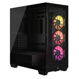 Corsair 3500X ARGB Tempered Glass Mid-Tower -Black- ~h^[^PCP[X ubNbCC-9011278-WW