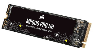 Corsair MP600NH PCIe Gen4 x4 NVMe M.2 SSD e2TB M.2(2280) 3D TLC NAND 7,000MB/s / 5,700MB/s; 1400TBWbCSSD-F2000GBMP600PNH
