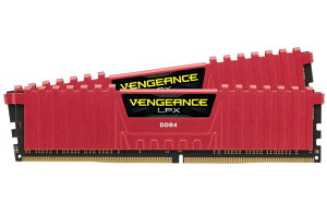 Corsair 8GB(4GBx2) DDR4 2666MHz(PC4-21300) 16-18-18-35 VENGEANCE LPX RedbCMK8GX4M2A2666C16R