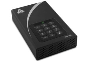 Apricorn Aegis Padlock DTiAES-XTSA256rbgj 4TB USB3.0 ÍZLeBOtHDDbADT-3PL256-4000(R2)