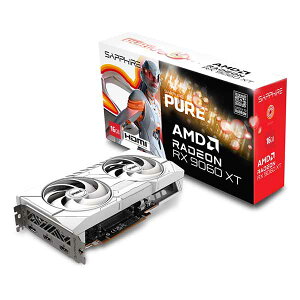 SAPPHIRE PURE Radeon RX 9060 XT GAMING OC 16GB OtBbNJ[hbPURERX9060XT16GB/11350-02-20G