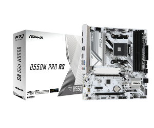 ASRock B550M Pro RS ii̗p microATX}U[{[h zCgbB550M Pro RS