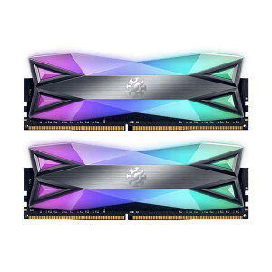 ADATA XPG SPECTRIX D60G DDR4 RGB 16GB(8GBx2) DDR4 4133MHz(PC4-33000) U-DIMM DUAL COLOR BOX TUNGSTEN GREY O[bAX4U41338G19J-DT60
