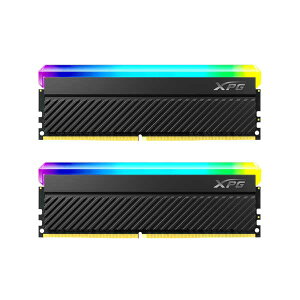 ADATA XPG SPECTRIX D45 32GB(16GBx2) DDR4 3600MHz(PC4-28800) U-DIMM RGB DUAL COLOR BOX ubNbAX4U360016G18I-DCBKD45G