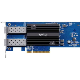 Synology Dual Port 10GbE SFP+, supports SR/LR and DAC Synologyシステム用デュアルポート 10GbE SFP+ アドインカード｜E10G30-F2