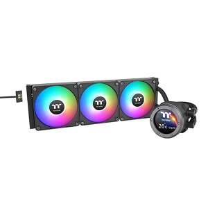 Thermaltake TH360 V2 Ultra EX ARGB Sync CPU Liquid Cooler ̌^CPUN[[ 120mmt@x3 ubNbCL-W415-PL12SW-A