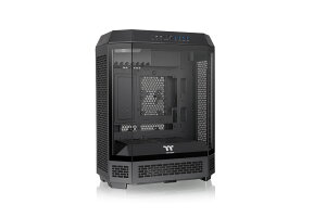 Thermaltake The Tower 600 Black 八角柱デザイン採用 ミドルタワー型PCケース ブラック|CA-1Z1-00M1WN-00
