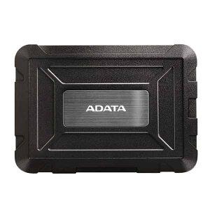 ADATA 2.5" SATA HDD/SSDP[X USB3.2 Gen1 Type-Aڑ FF:2.5inch 7mm/9.5mm ϏՌ hhoIP54 HsvbAED600-U31-CBK