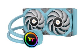 Thermaltake TOUGHLIQUID 240 ARGB Sync -Turquoise- 水冷一体型CPUクーラー ターコイズ｜CL-W319-PL12TQ-A