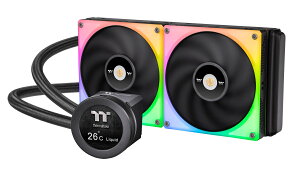 Thermaltake TOUGHLIQUID Ultra 280 RGB ̌^CPUN[[ 140mmt@×2bCL-W371-PL14SW-A