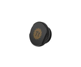Thermaltake Pacific G1/4プラグ Oリング付 ブラックカラー Pacific G1/4 Stop Plug w/ O-Ring - Black/DIY LCS/Fitting｜CL-W035-CU00BL-A