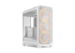 Fractal Design Meshify 3 White RGB TG Clear Tint ~h^[^PCP[X NAeBg KXpl zCgbFD-C-MES3A-07