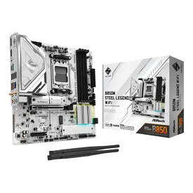 ASRock B850M Steel Legend WiFi microATXマザーボード｜B850M Steel Legend WiFi