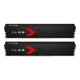 PNY XLR8 Gaming 32GB(16GB×2) DDR5-6000 (PC5-48000) CL30 Udimm｜MD32GK2D5600030XR