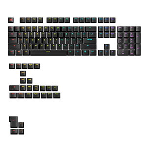 Glorious GPBT Backlit Keycaps Black - US - Retail obNCg𓧉 IWiL[Lbv ubNbGLO-KB-ACC-KC-GPBT-LIT-BLK-US