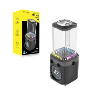 Corsair Hydro X Series iCUE LINK XD6 RGB ELITE LCD (Pump reservoir unit) JX^p|v/U[o[R{ ubNbCX-9040015-WW