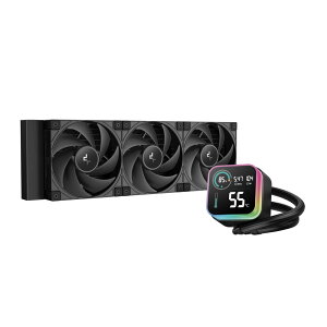 Deepcool LQ360 ULTRA �I�[���C����������N�[���[ 120mm�t�@��×3 �u���b�N�bR-LQ360-BKLSMWP-G-U