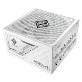ASRock Steel Legend 850w 白筐体 80PLUS GOLD・Cybenetics認証取得 電源ユニット｜SL-850GW