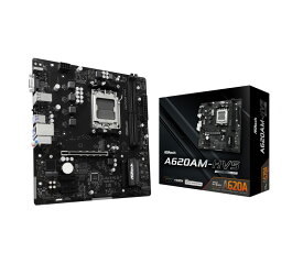 ASRock A620AM-HVS Micro-ATXマザーボード｜A620AM-HVS
